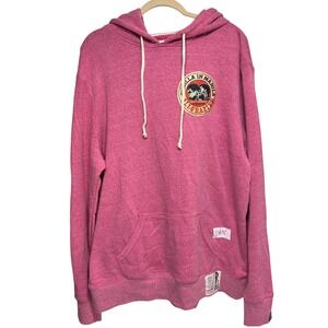 Roots of Fight Thrilla in Manila Ali-Frazier Pink Heathered Hoodie Sweatshirt